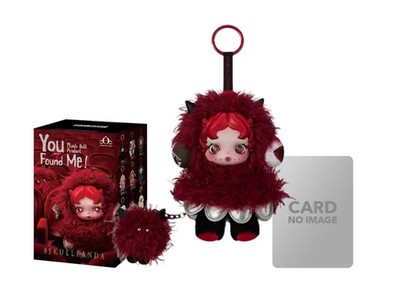 POP MART SKULLPANDA You Found Me! Series Plush Doll Pendant Chomp