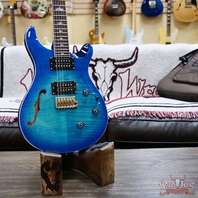 2024 Paul Reed Smith PRS SE Custom 24 Semi-Hollow Piezo Lake Blue
