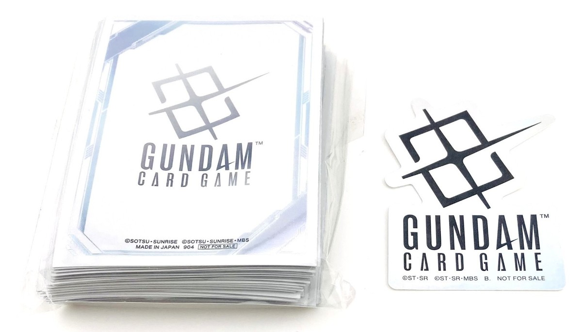 ガンダムTCG β版 体験会スリーブ 未開封 ガンダムカードゲーム