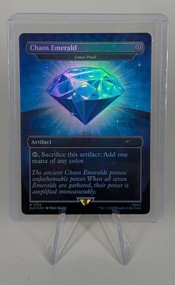 Chaos Emerald 水蓮の花びら MTG SLD 7033 英)【Foil】Chaos Emerald