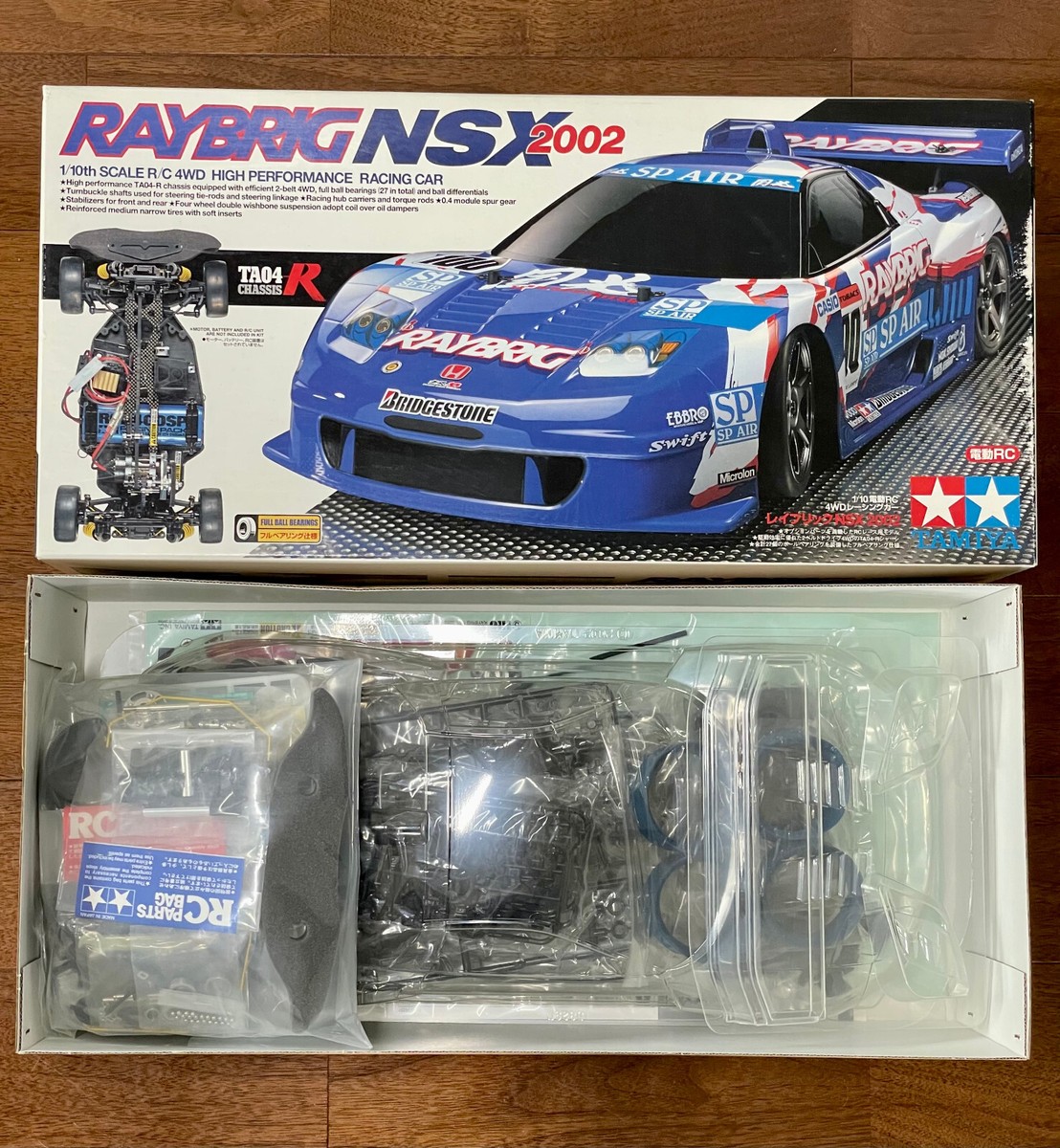 RAYBRIG NSX 2004 TB-02 1/10スケール RCカー タミヤ 電動RCカー