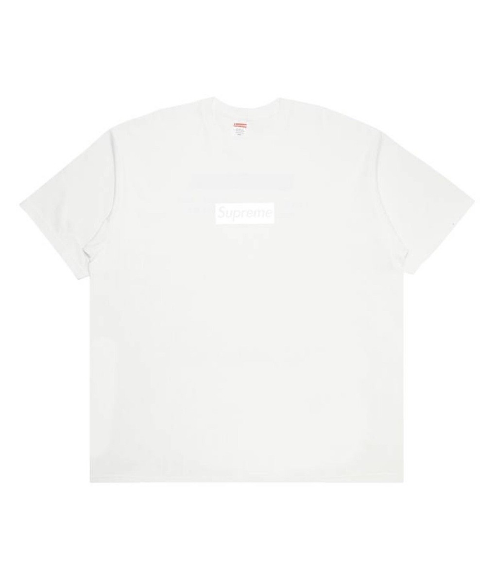 Supreme Tonal Box Logo Tee White (SS23) Size S Brand New 100