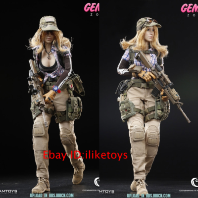DAMTOYS Combat Girl Series Gemini Zona 1/6 Scale Female Soldier