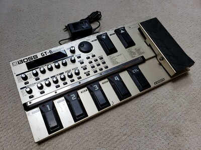 Boss GT-6 Guitar Multi Effect Processor Pedal COSM Power Supply