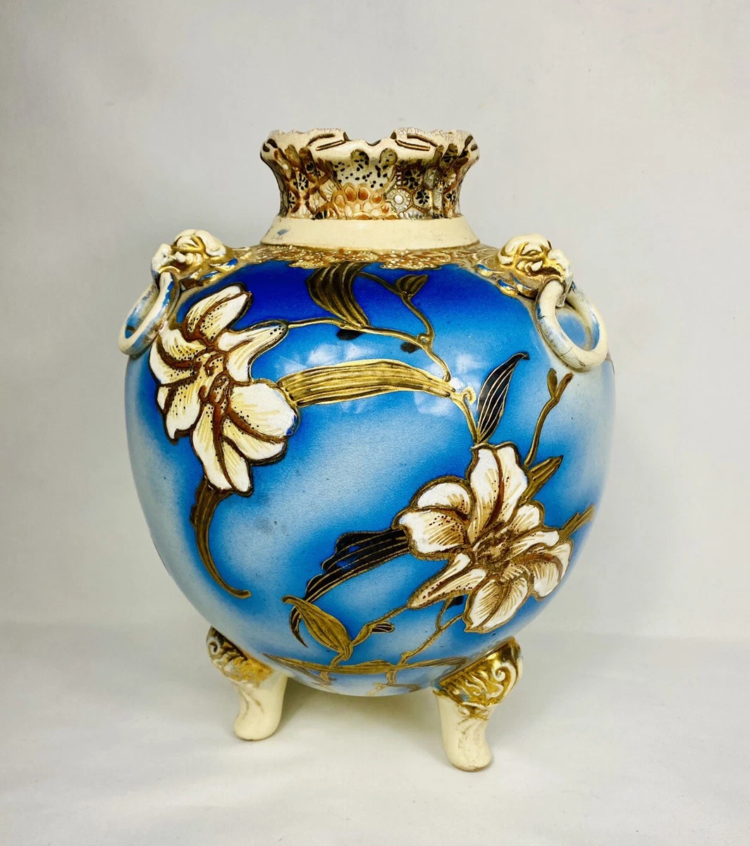 陶瓷日本古董花瓶| eBay