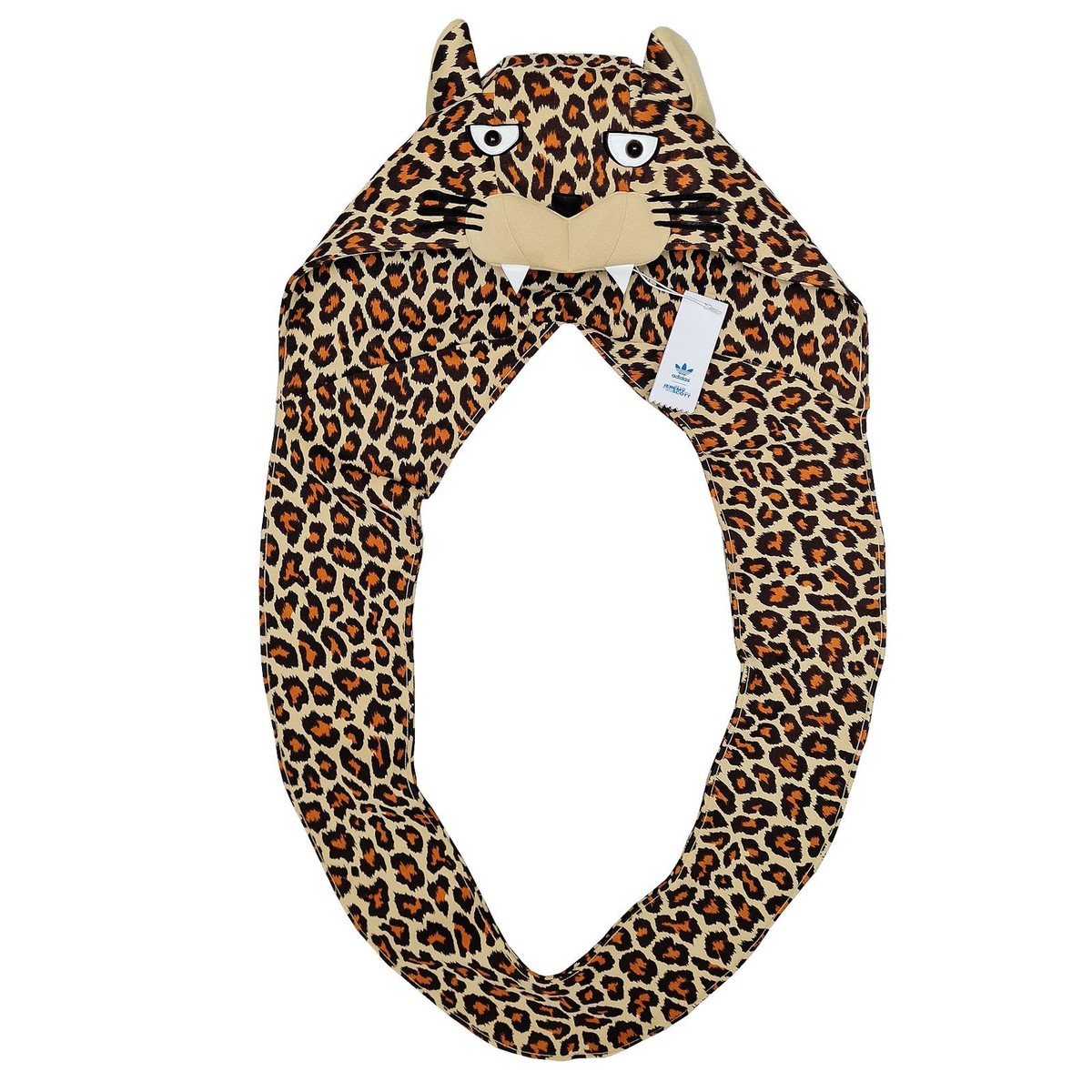 Adidas Jeremy Scott Leoard Hooded Vest Leo Hood Z33096 Scarf