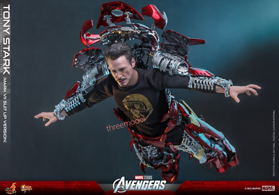 ホットトイズ 1/6 アイアンマン マーク7 スーツアップ版 MMS718 Hot