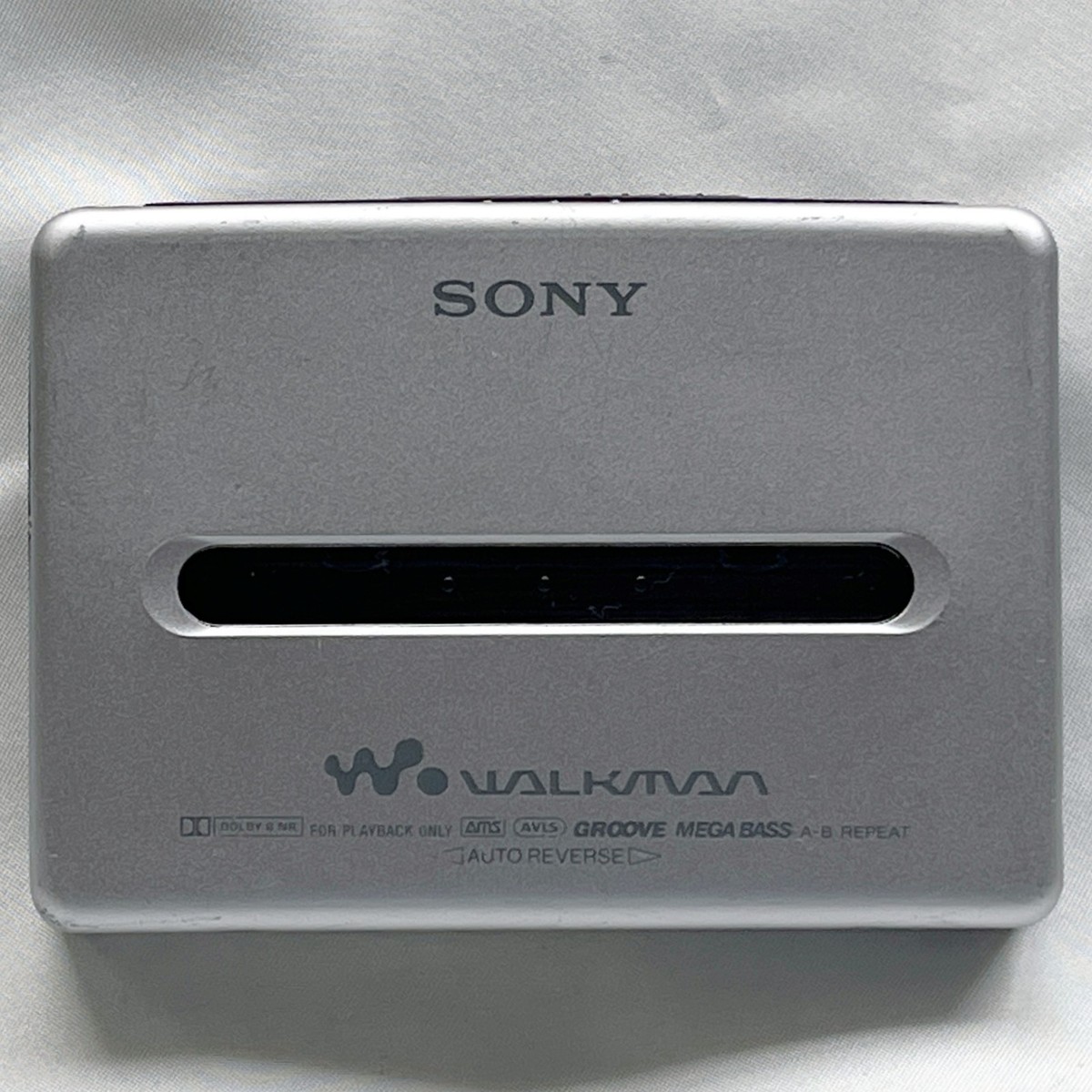 SONY WM-GX688 2001 Silver Recording Walkman Cassette Player From