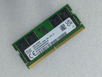 SK Hynix 32GB DDR5 5600 Laptop SODIMM RAM 2Rx8 PC5-5600B