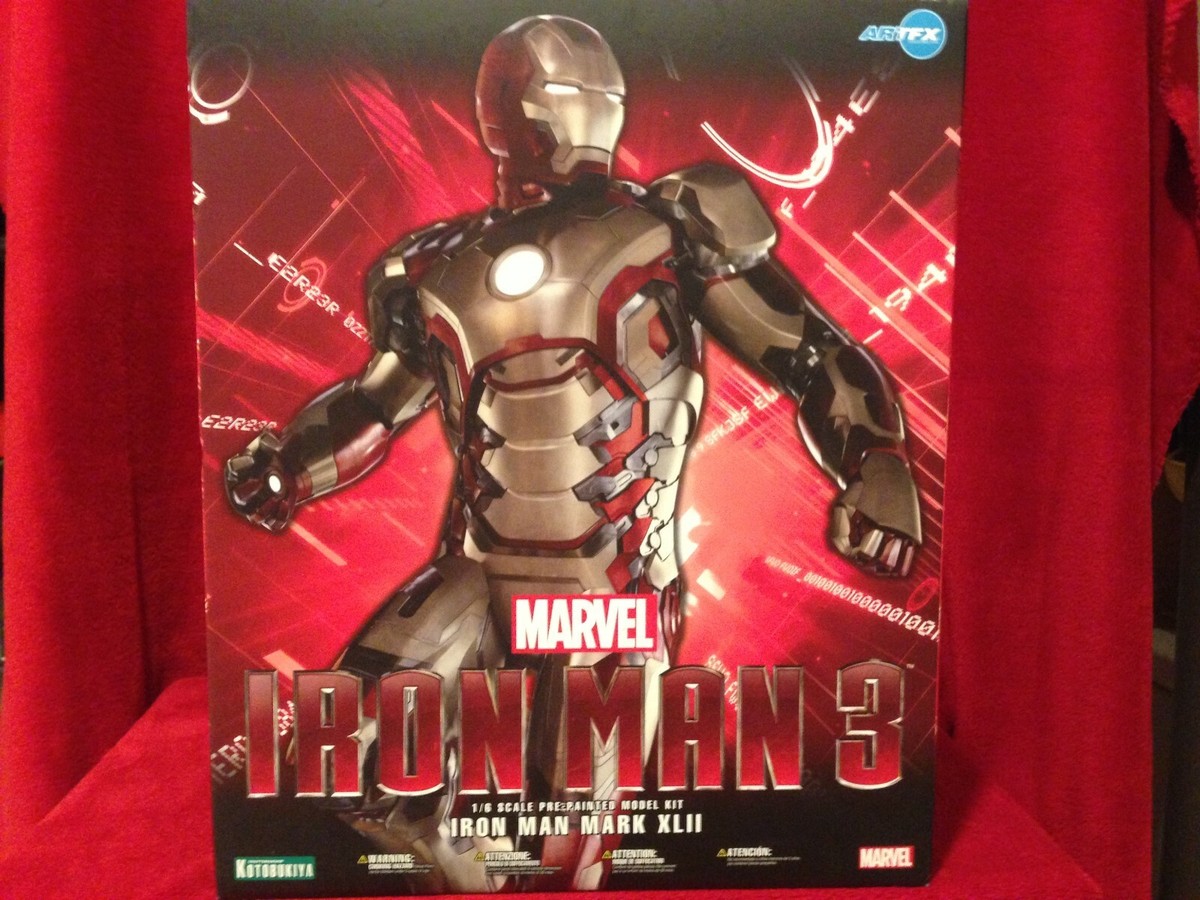 IRON MAN 3 Mark 42 XLII Kotobukiya 1/6 scale ArtFX / BRAND NEW | eBay