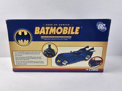 Corgi 2006 Batman 1/24 NIB 2000 DC Comics Batmobile 77511 Car RARE