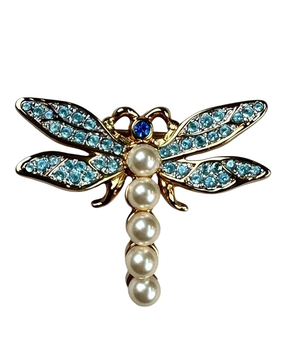 swarovski dragonfly brooch products for sale | eBay