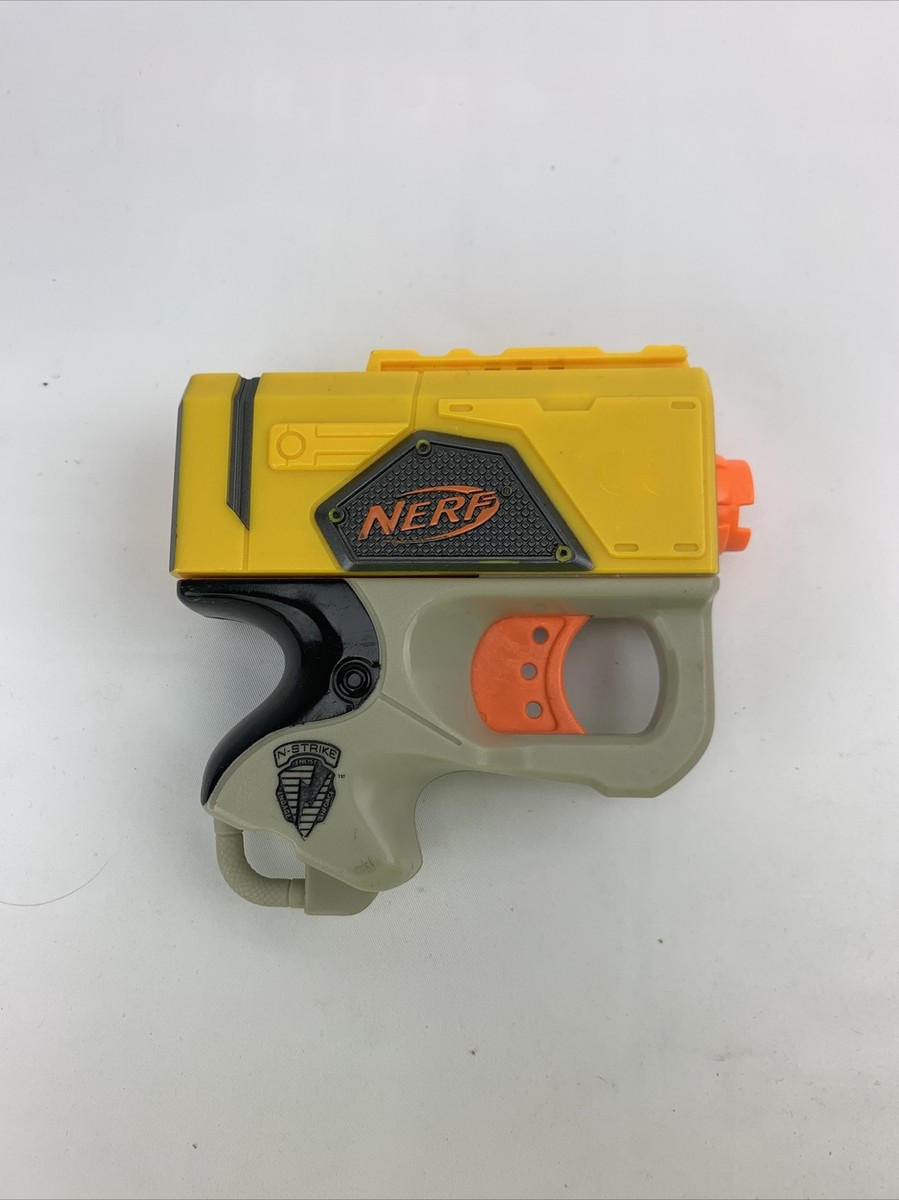 Nerf N-Strike Elite Yellow Reflex Pistol Blaster Dart Gun | eBay