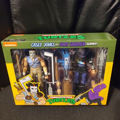 NECA TMNTケイシー・ジョーンズ&フットソルジャー NECA Teenage Mutant