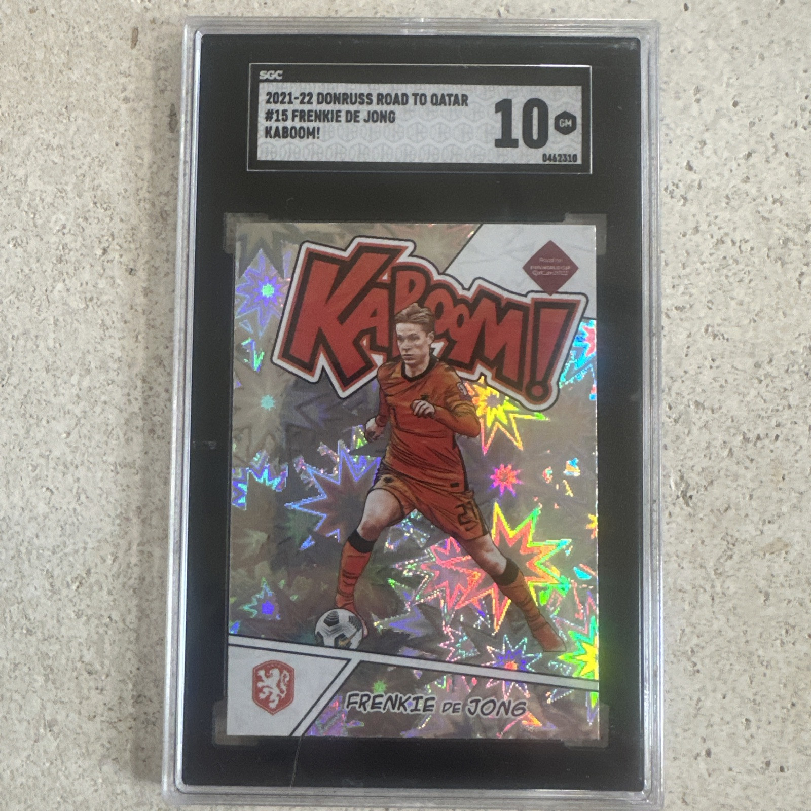 フレンキー・デヨング kaboom ケースヒット panini donruss フレンキー