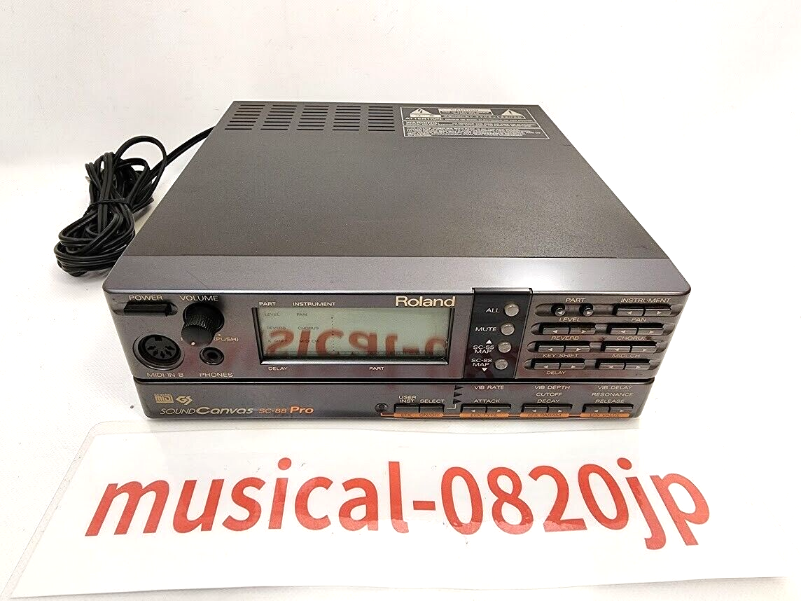ろこ様☆ローランド GS MIDI音源SOUND CANVAS SC-88 ろこ様