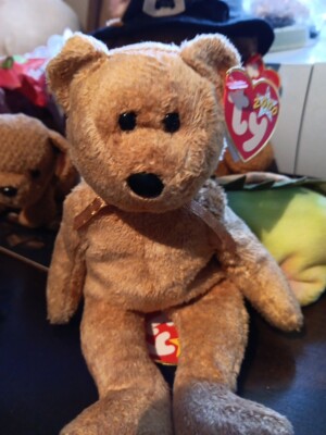 4月22日誕生日⚫️カシューナッツくま⚫️Ty ビーニーズ BeanieBaby 4