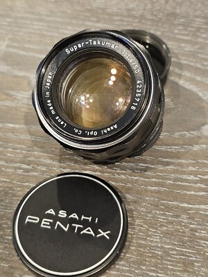 ASAHI PENTAX SUPER TAKUMAR 50MM F/1.4 MF 7 ELEMENT R | eBay