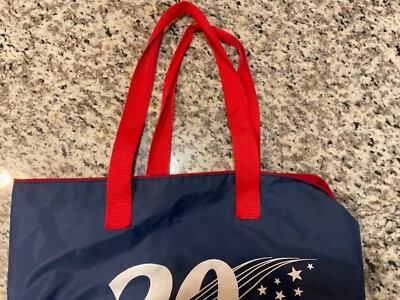 VERY RARE VINTAGE DELTA AIRLINES 20TH ANNIVERSARY TOTE CARRY-ON