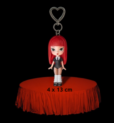 Jennie フィギュアキーホルダー 赤 Ruby BLACKPINK JENNIE - Ruby