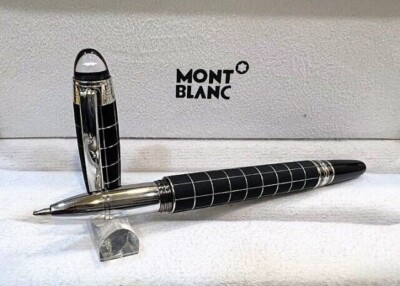 Montblanc Star walker Stainless Steel Roller ball Pen Black Ink