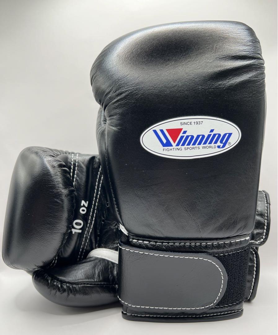 Winning ボクシンググローブ 10oz ブラック Winning ボクシング
