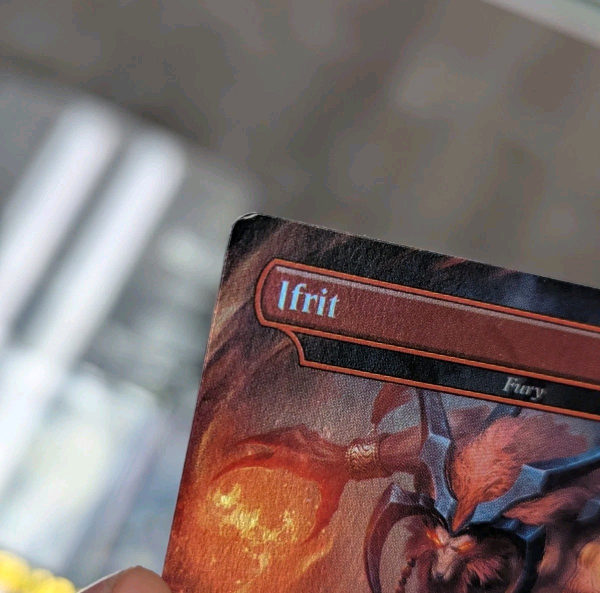 MTG FF イフリート Ifrit foil 激情 secret lair MTG】FF Secret Lair