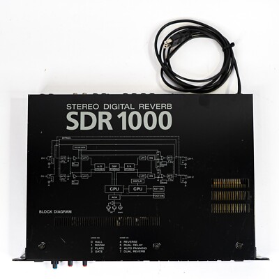 Ibanez SDR 1000 Stereo Digital Reverb Effect Processor Unit