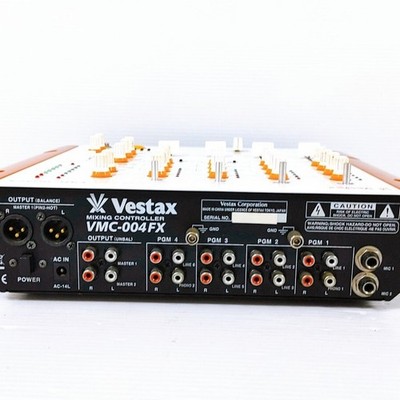 Vestax VMC-004FX DJミキサー ホワイト
