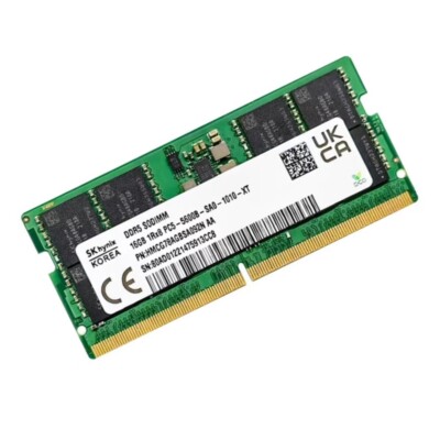 New SK Hynix 32GB (2X 16GB) DDR5 5600MHz PC5-44800 1RX8 Laptop