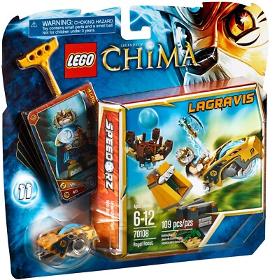 LEGO Chima Speedorz Royal Roost #70108 incl. Lagravis - BNIP