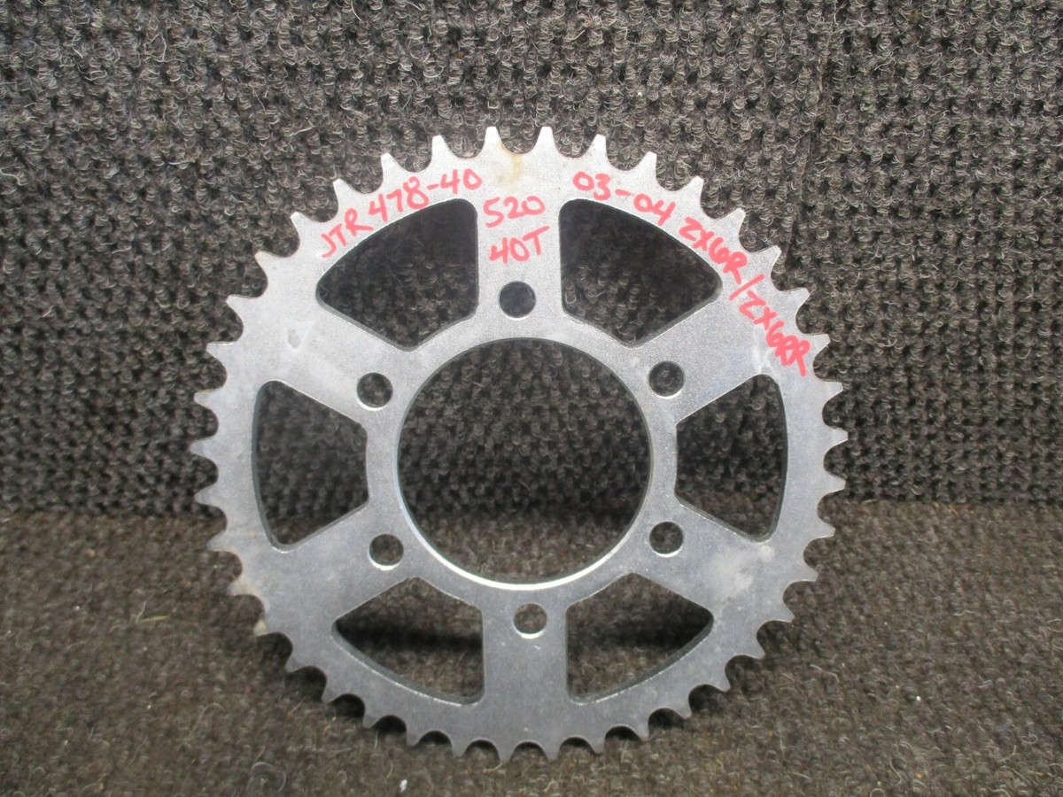 KAWASAKI ZX 6 R RR 2003-2004 SPROCKET REAR STEEL 520 40 T C-DSP
