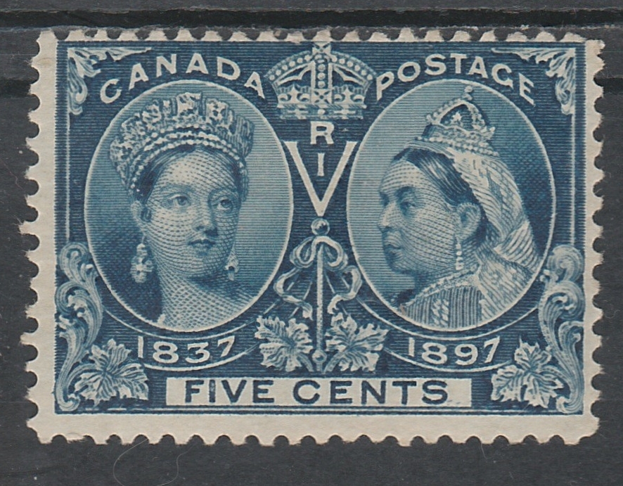 カナダ 1897 Diamond Jubilee 5＄未使用1種