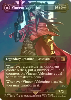 MTG FOIL Vincent Valentine No.383 (Full Art ) English | eBay
