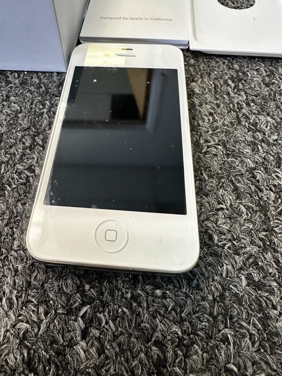 Open Box Apple iPhone 4 - 16 GB - A1349 - White - Verizon | eBay