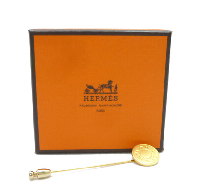 極美品】HERMES ブローチ BIJOUTERIE FANTAISIE