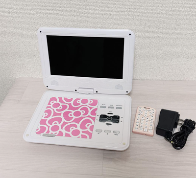 Hello Kitty ポータブルDVDプレーヤー Sanrio Hello Kitty Portable