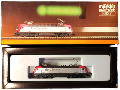 Marklin Z 8837 Eurosprinter Electric 5-pole LEDs (tested) | eBay