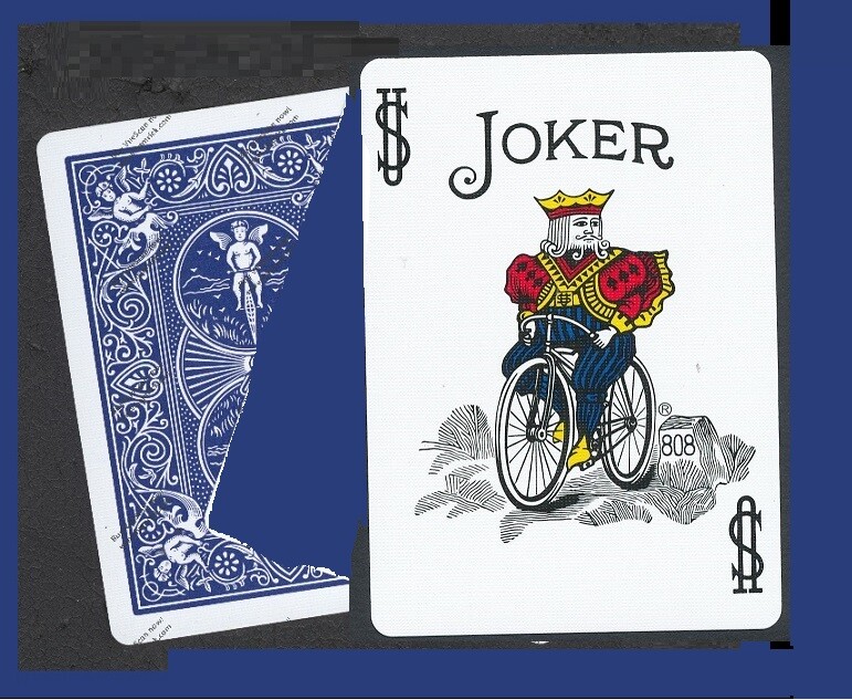 未開封 BICYCLE CLUB808 JOKER playing cards Joker Bicycle 808 Ghost