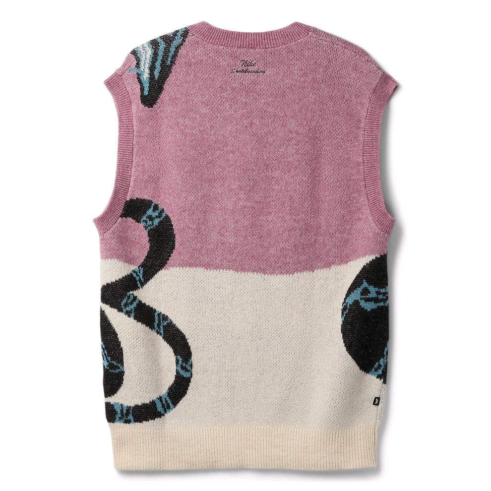 Men's Size M Nike SB Skateboarding Knit Sweater Vest FV7391-523