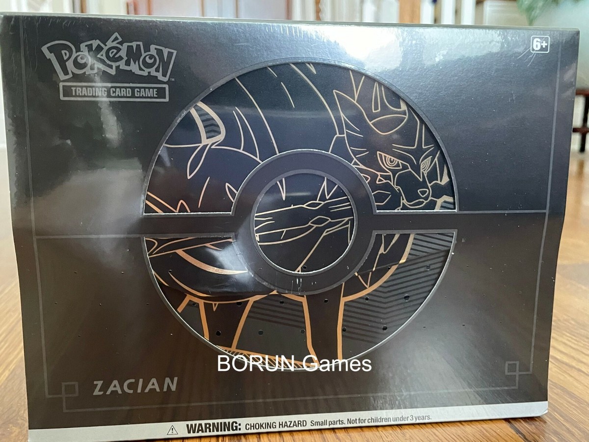 Pokemon TCG: Elite Trainer Box Plus Sword & Shield Zacian NEW