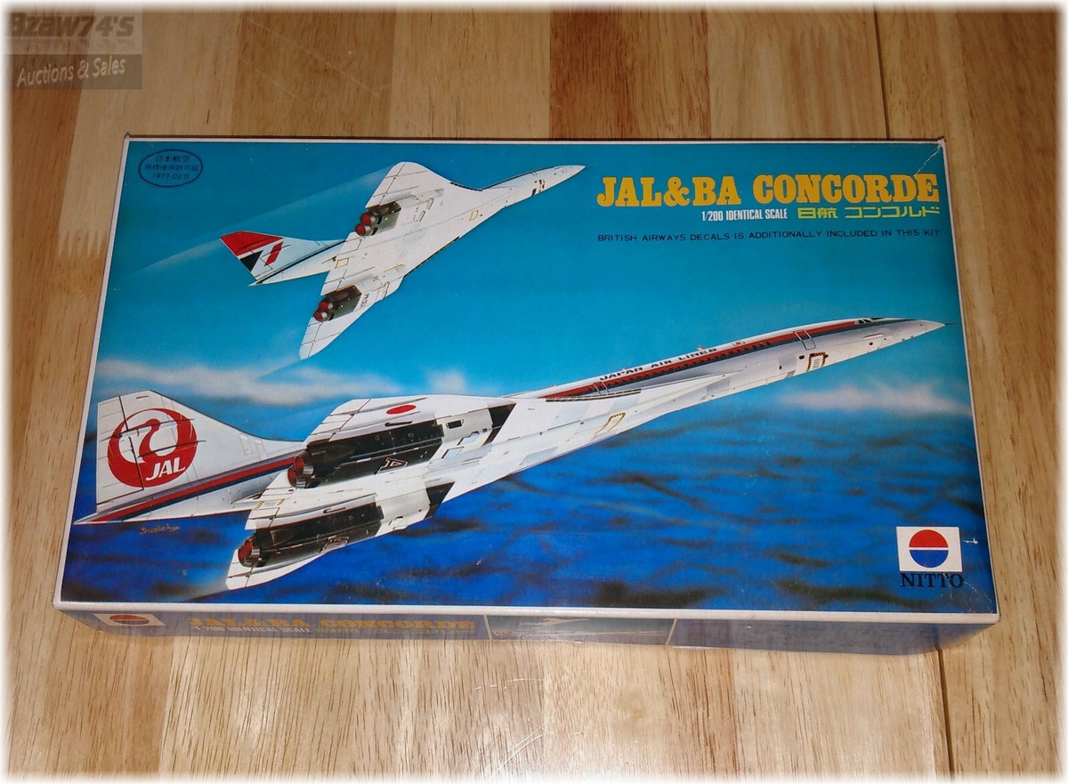 航空機・ヘリコプター BRITISH AIRWAYS コンコルド 1/200 Gemini