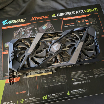 GIGABYTE AORUS GeForce RTX 2080 Ti Xtreme Graphic Card for sale