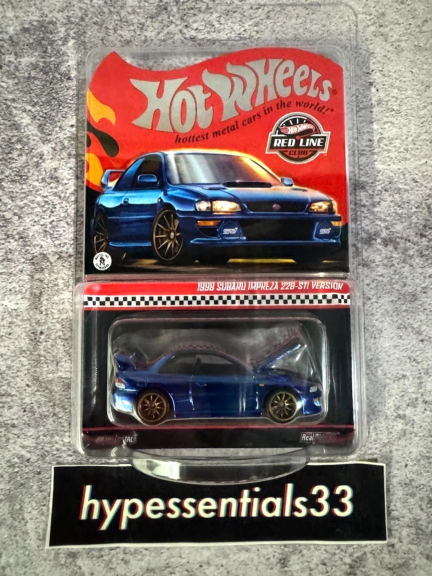 k*7様 ホットウィールrlc IMPREZA22B loose品 k*7様 ホットウィール