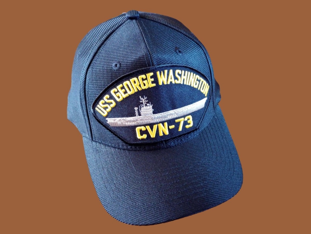USS GEORGE WASHINGTON CVN-73 NAVY SHIP HAT U.S MILITARY OFFICIAL