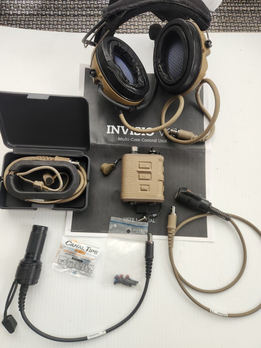 INVISIO V60 X5 イヤホンセット 中古美品MARSOC PRC MBITR