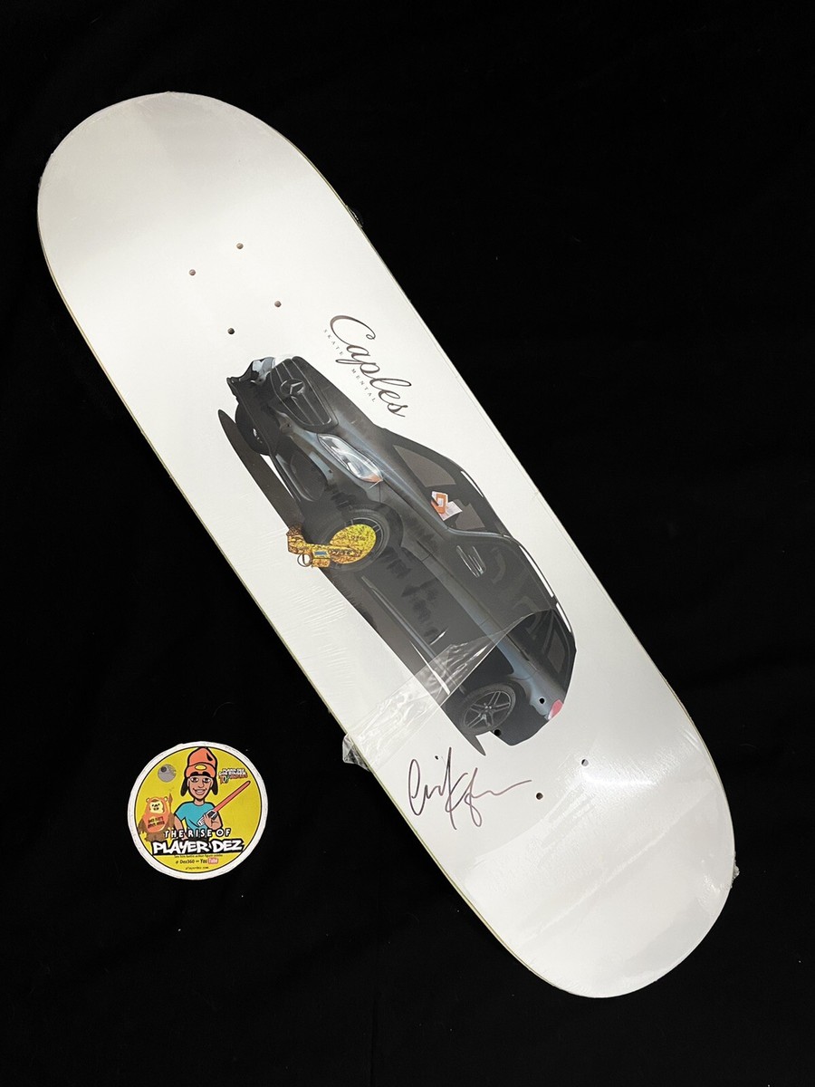 SIGNED Eric Koston Skate Mental “Curren Caples Boot” Shaped