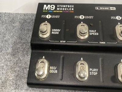 Line 6 6 M9 Stompbox Modeler Multi-Effects Guitar Effect Pedal for