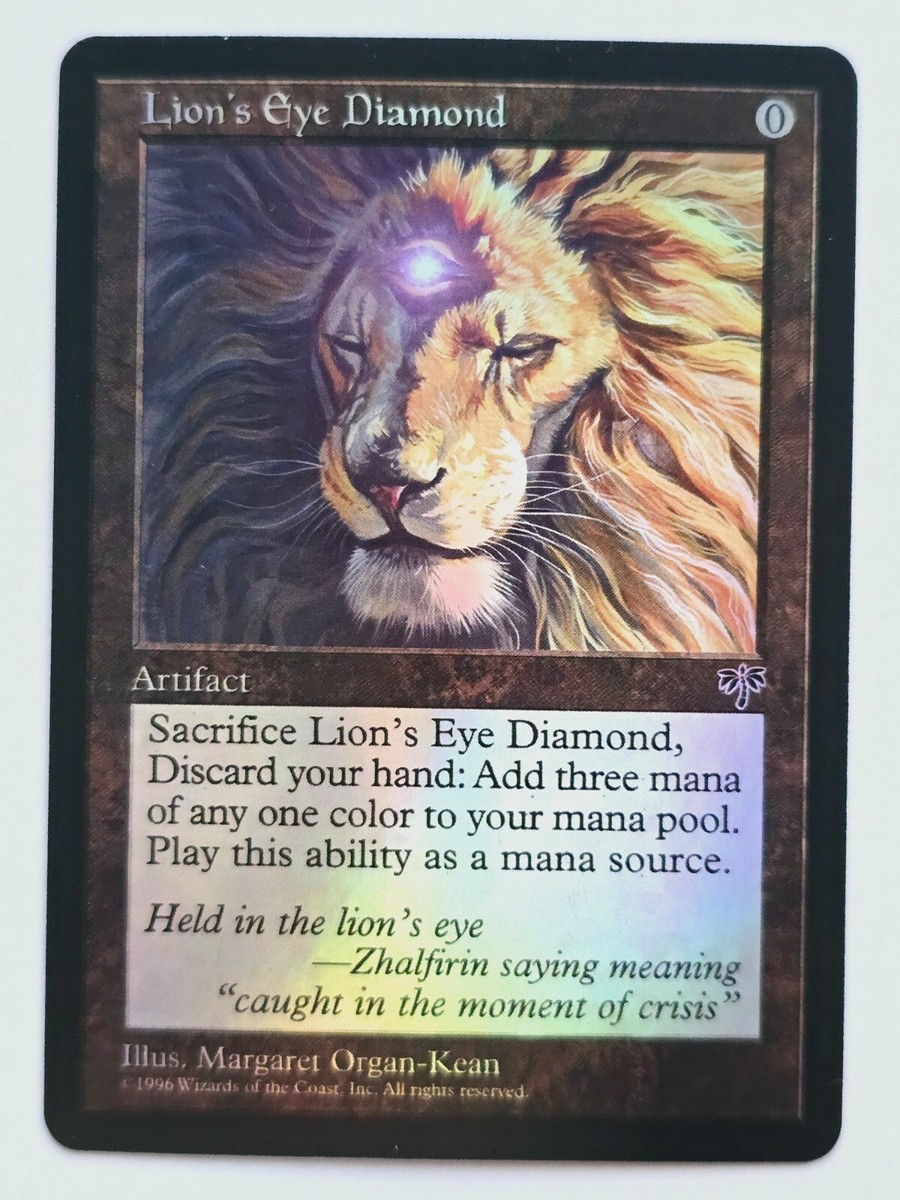 MTG 英語版 ライオンの瞳のダイアモンド NM Lion's Eye Diamond