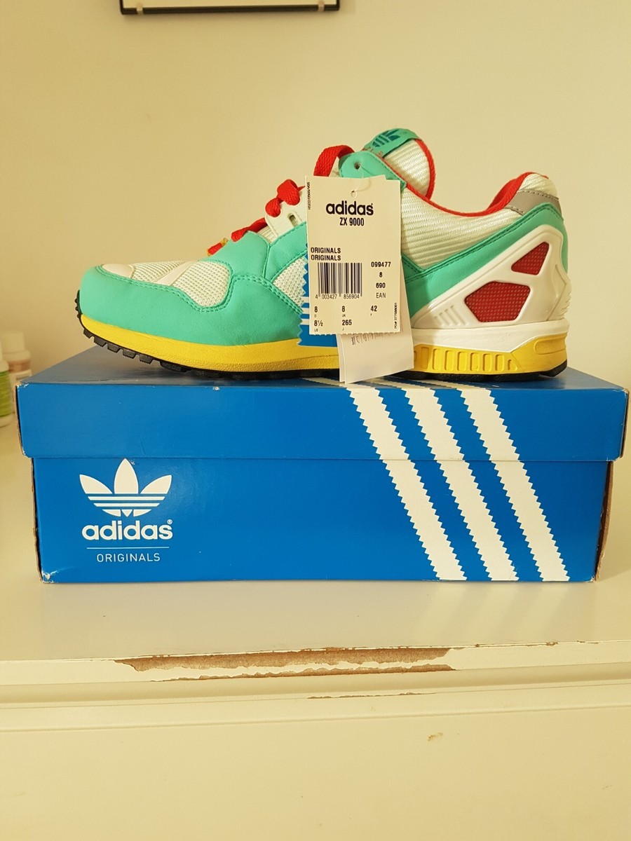 試しです。 ADIDAS TORSION ZX 9000; ULTRA RARE 07/2008 RELEASE; UK